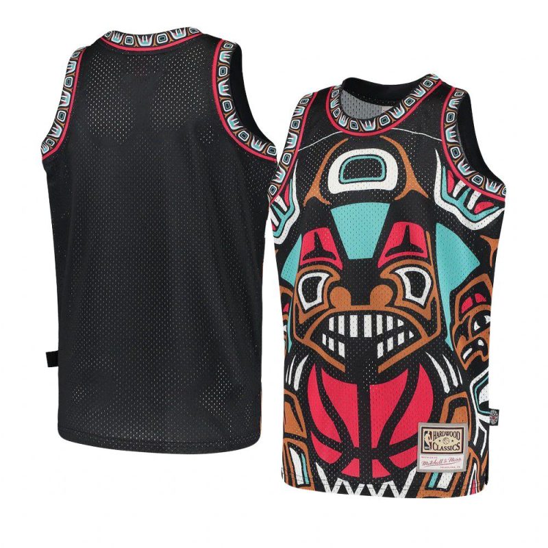 youth memphis grizzlies black big face 2.0 jersey