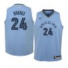youth memphis grizzlies dillon brooks blue statement edition jersey