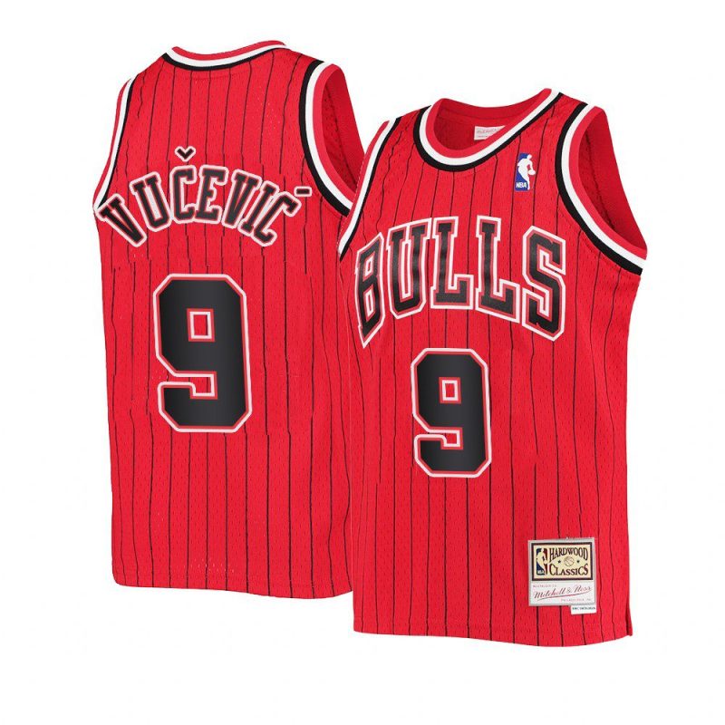 youth nikola vucevic throwback red reload jersey