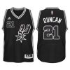 youth spur 21 tim duncan black signature jersey