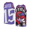 youth toronto raptors vince carter purple big face jersey