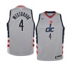 youth washington wizards russell westbrook gray city jersey