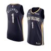 zion williamson icon edition jersey authentic navy
