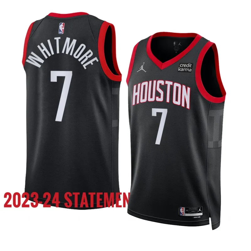 cam whitmore rocketsjersey 2023 24statement edition blackswingman