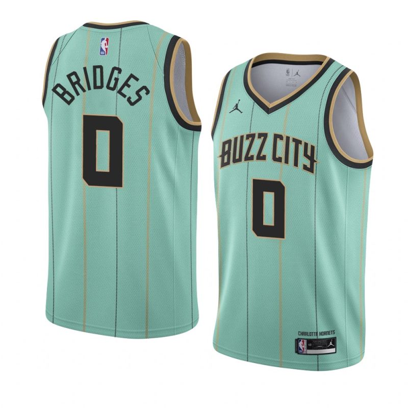 charlotte hornets miles bridges green city edition jersey