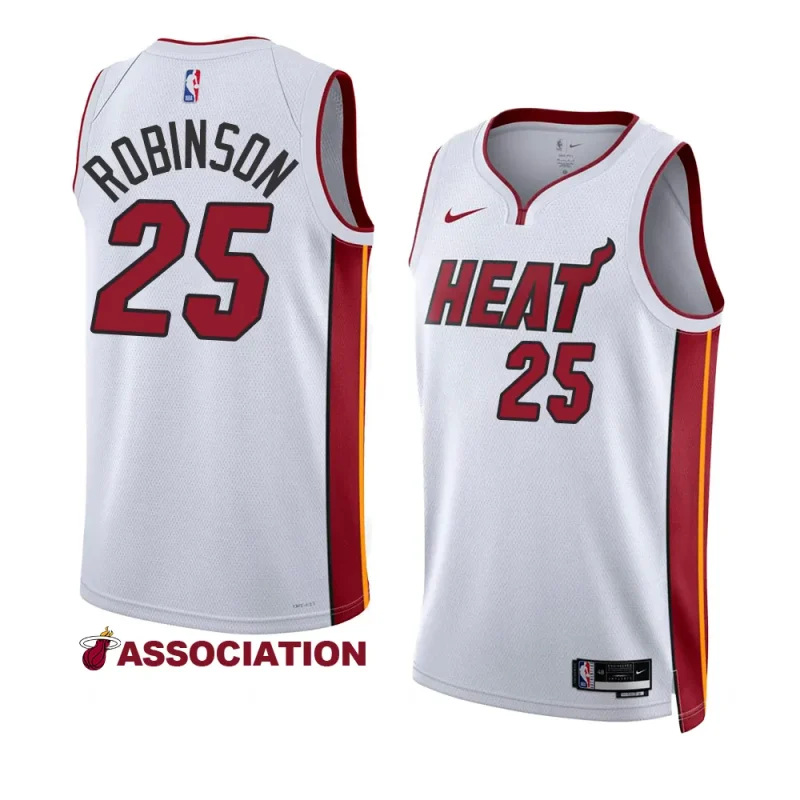 heat orlando robinson white 2022 23association edition swingman jersey