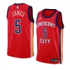 herbert jones pelicansjersey 2023 24statement edition redswingman