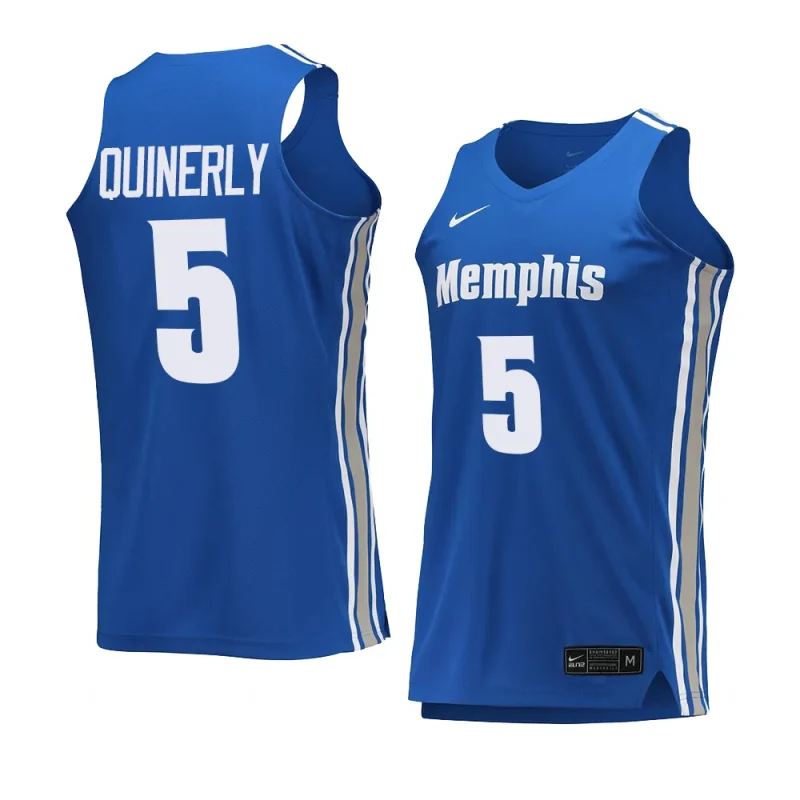 jahvon quinerly royal jersey college basketball replica