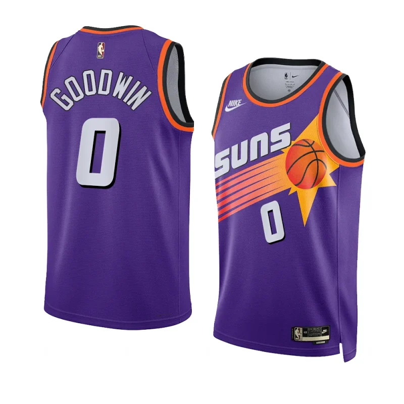 jordan goodwin phoenix sunsjersey 2022 2023classic edition purpleswingman