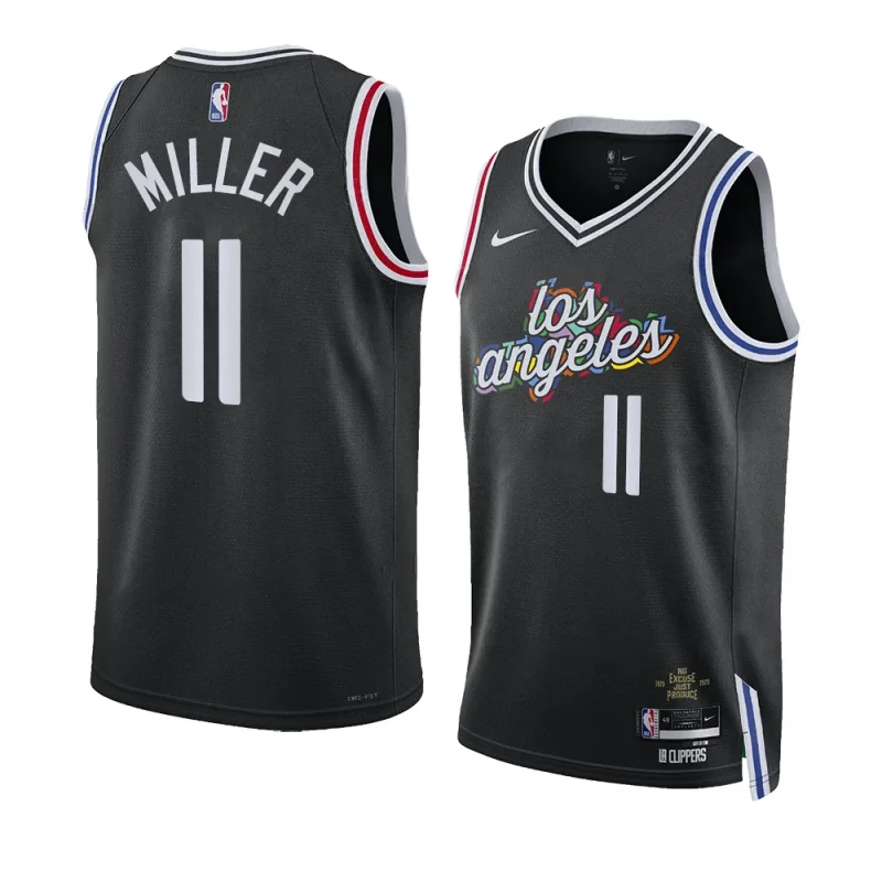 jordan miller la clippersjersey 2022 2023city edition black2023 nba draft