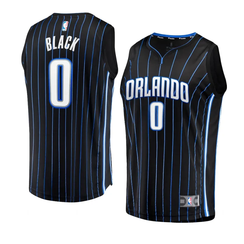 magic anthony black black 2023 nba draft fastbreak replica jersey
