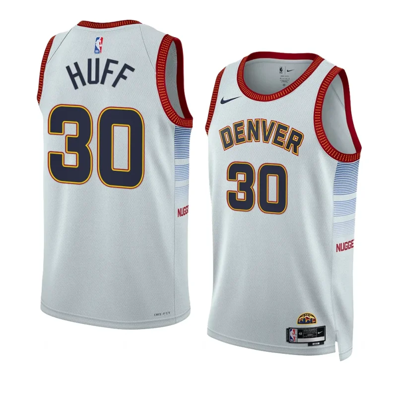 men jay huff white city edition nuggetsjersey