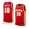 mouhamed gueye hawks icon edition red 2023 nba draft jersey