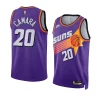 phoenix suns toumani camara purple 2022 2023classic edition 2023 nba draft jersey