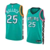 reggie bullock men swingman jersey city edition turquoise