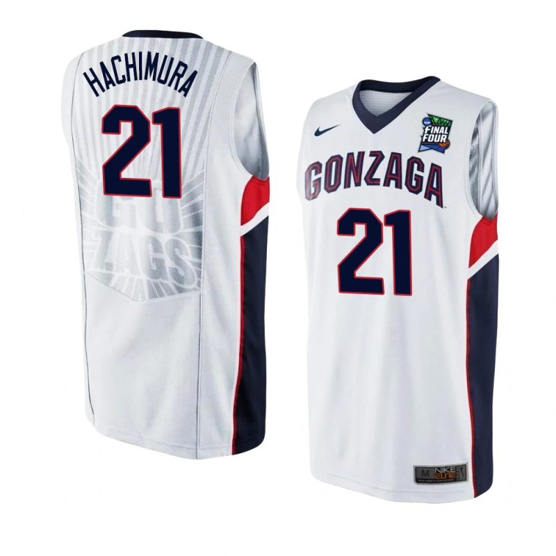 rui hachimura jersey march madness final four white