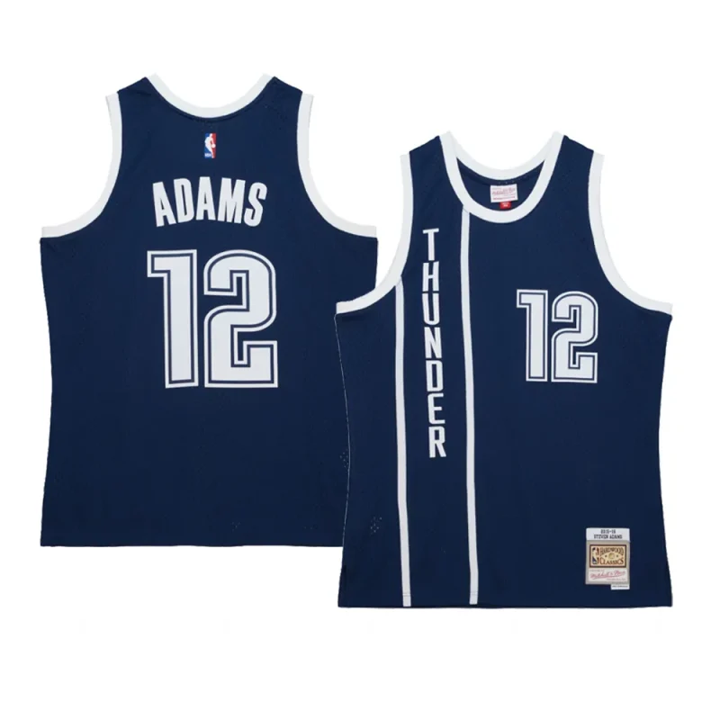 steven adams jersey alternate 2015 16 blue hardwood classics