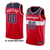 tristan vukcevic wizardsjersey 2022 2023icon edition red2023 nba draft