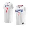 youth amir coffey clippers white association edition jersey