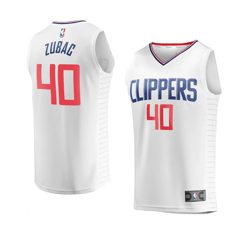 youth ivica zubac clippers white association edition jersey