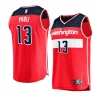youth jordan poole wizards red icon edition jersey