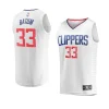 youth nicolas batum clippers white association edition jersey