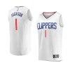 youth reggie jackson clippers white association edition jersey