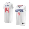 youth terance mann clippers white association edition jersey
