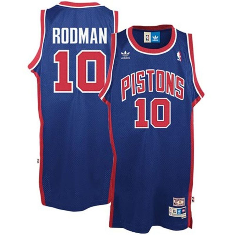 Dennis Rodman Detroit Pistons Throwback Royal Blue