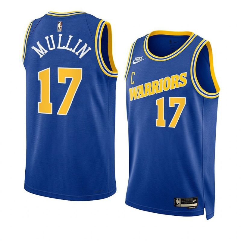 chris mullin warriorsjersey 2022 23classic edition blueswi