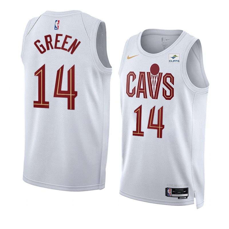 danny green cavaliersjersey 2022 23association edition whi