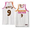 derrick white special jersey dunkin donuts white
