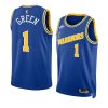 jamychal green warriorsjersey 2022 23classic edition blues