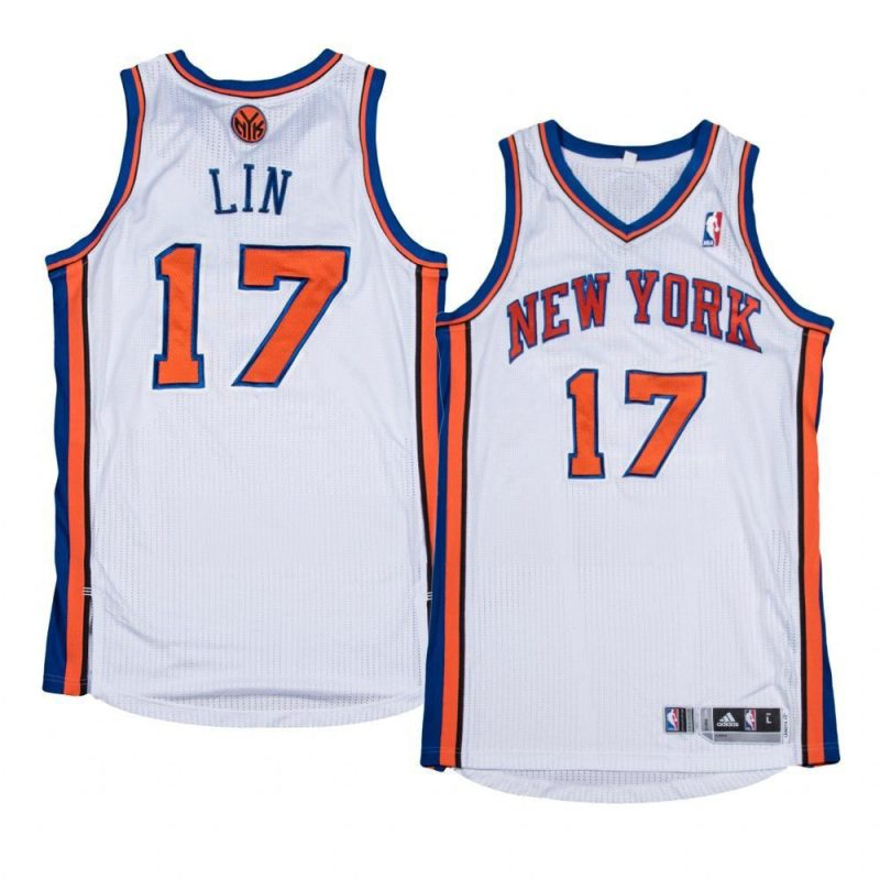 jeremy lin jersey 38 at the garden white