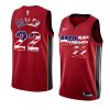 jimmy butler jersey 2023 stars and stripes red