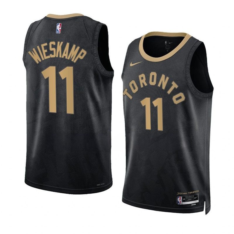 joe wieskamp raptorsjersey 2022 23city edition blackswingm