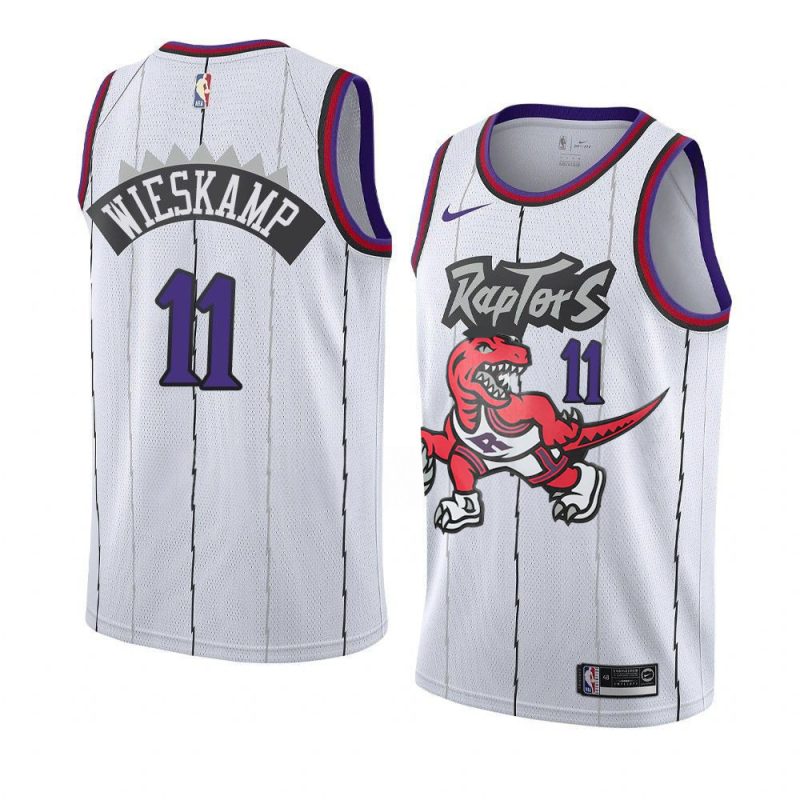 joe wieskamp raptorsjersey classic edition whiteswingman