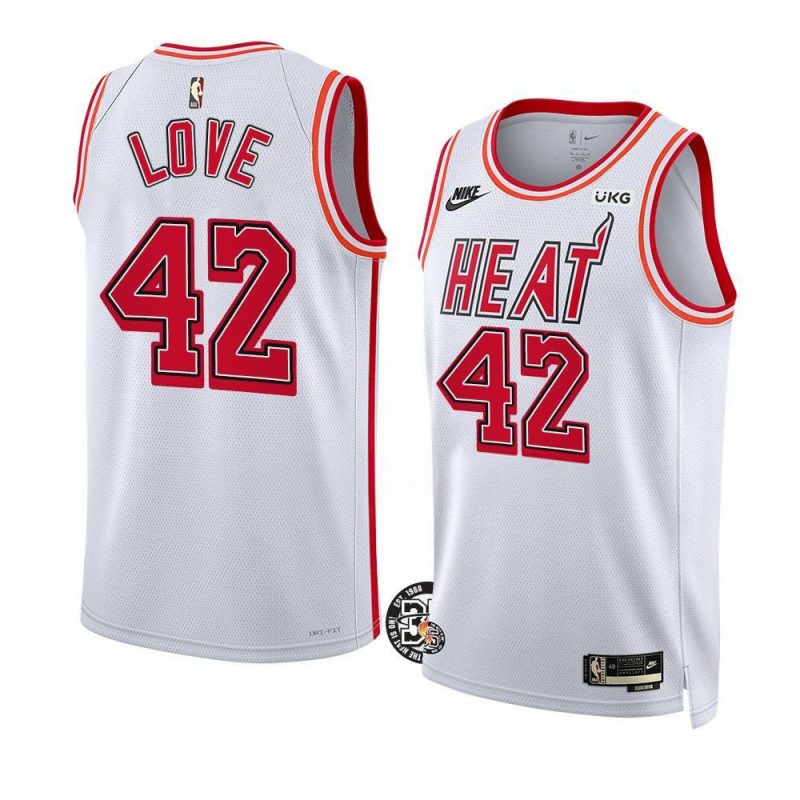 kevin love heatjersey 2022 23classic edition white35th yyt