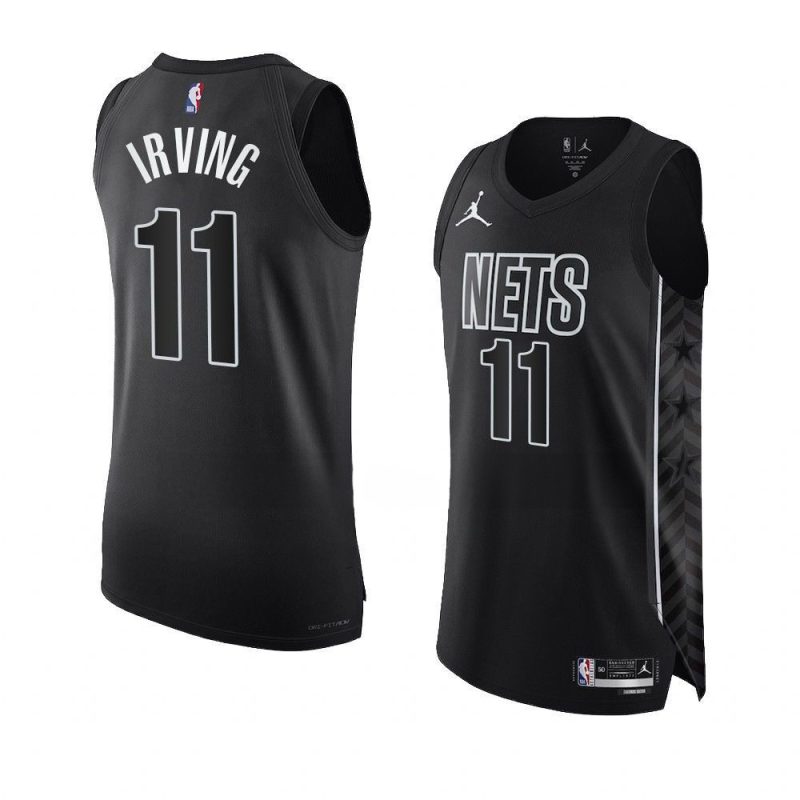 kyrie irving 2022 23nets jersey authenticstatement edition