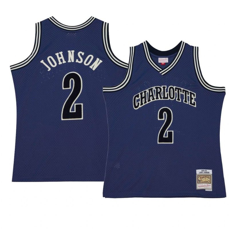 larry johnson hardwood classics 1994 95 jersey off