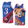 philadelphia 76ers allen iverson blue big face 5.0