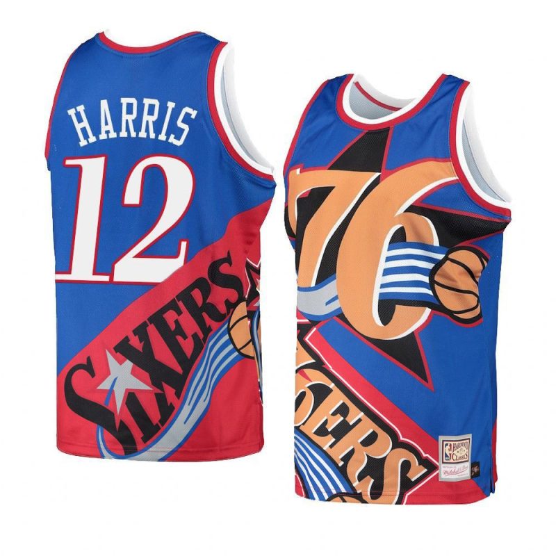 philadelphia 76ers tobias harris blue big face 5.0