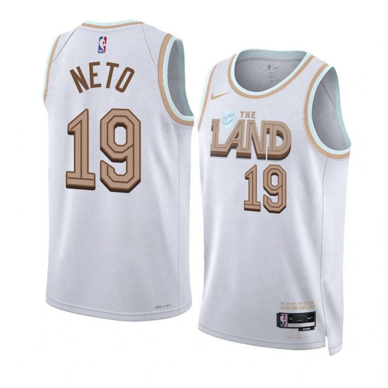 raul neto cavaliersjersey 2022 23city edition whiteswingma