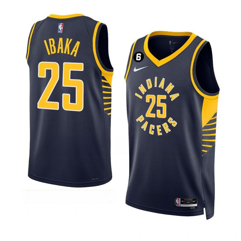 serge ibaka pacersjersey 2022 23icon edition navyswingman