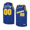 youth custom warriors blue classic edition jersey