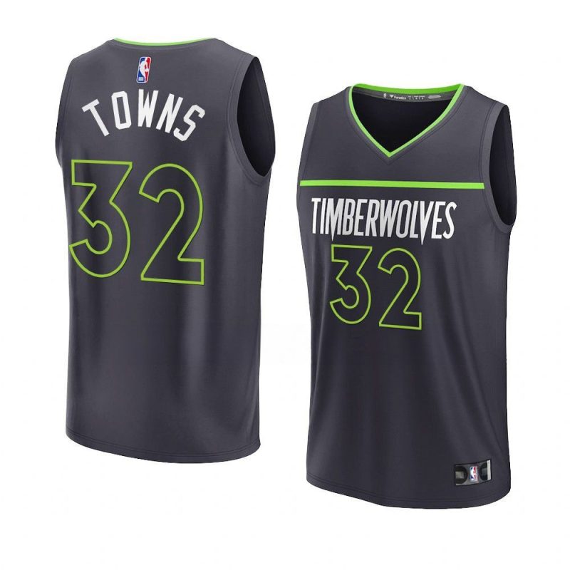2022 23timberwolves karl anthony towns anthracite fast yyt