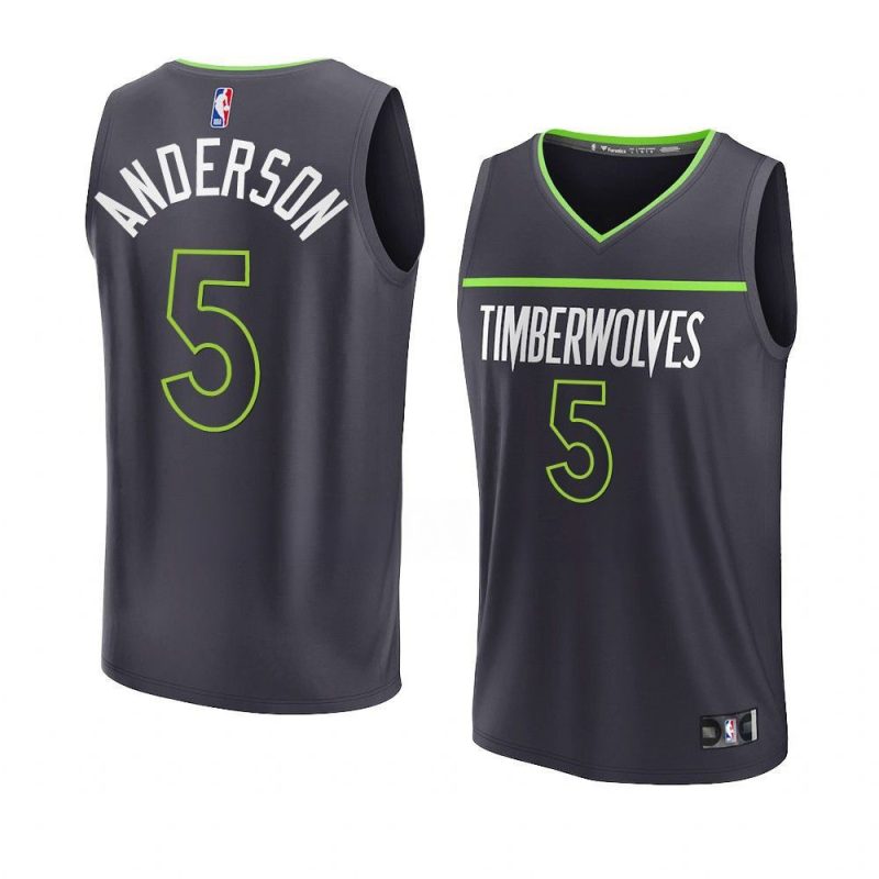 2022 23timberwolves kyle anderson anthracite fast break yy