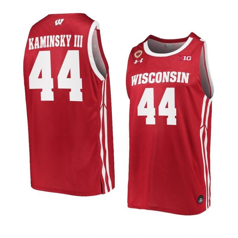 Frank Kaminsky Wisconsin Badgers Alumni Basketball Jersey Men Replica Red