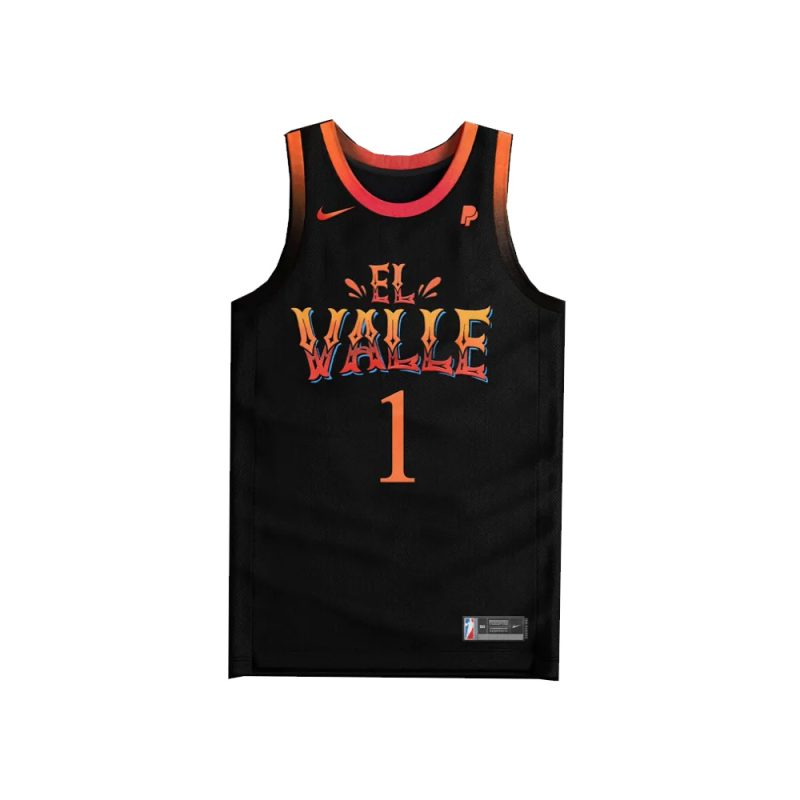 Phoenix Suns Devin Booker 1 Jersey Black El Valle Fashion