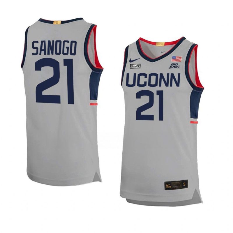 adama sanogo limited jersey alternate basketball gray